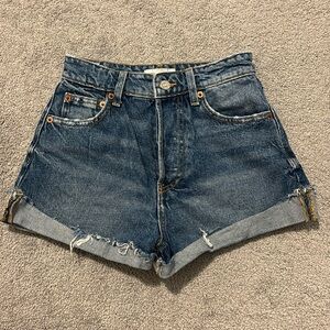 [LIKE NEW] Zara - Mini Denim Shorts